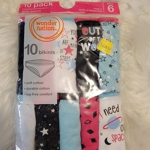 Brand new girls underwear size 6